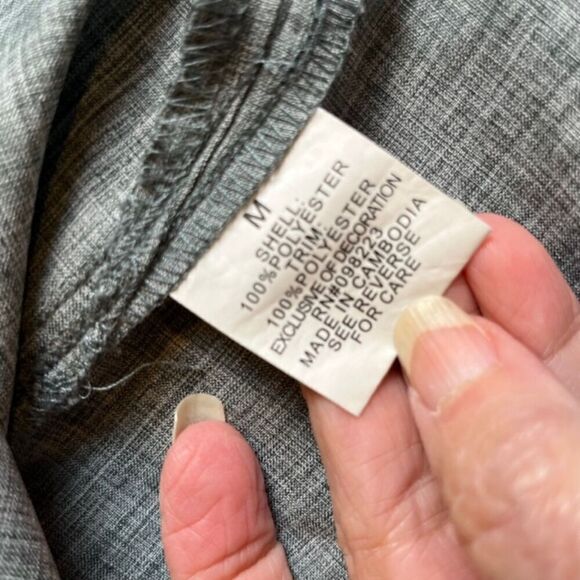 MAGELLAN Outdoors Men's Fish Gear Angler Fit Long Sleeved Vented Shirt Size Med - Picture 9 of 10